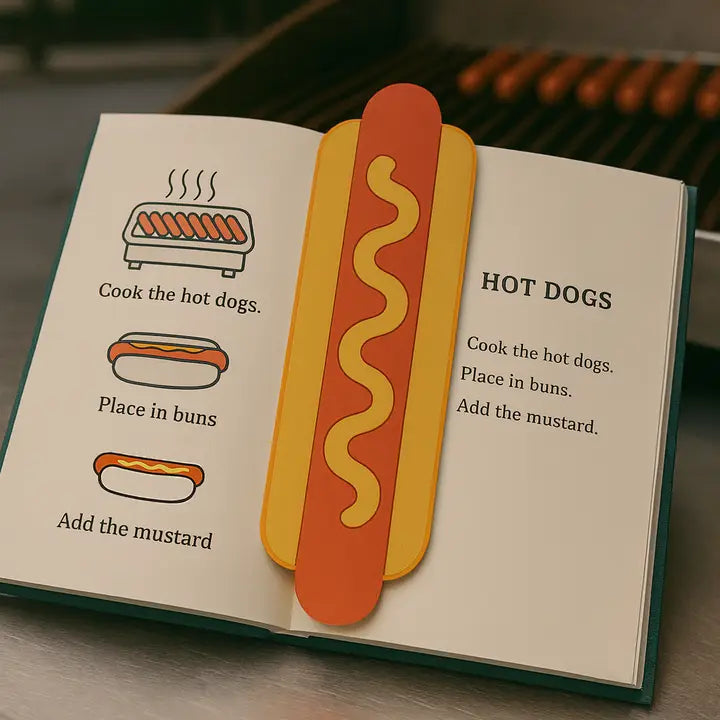 Hot Dog Bookmark