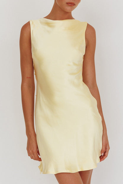Lemon Drop Mini Dress