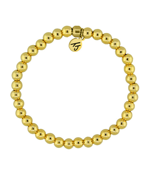 Defining Bracelet- Everyday Bracelet with Gold Filled Beads