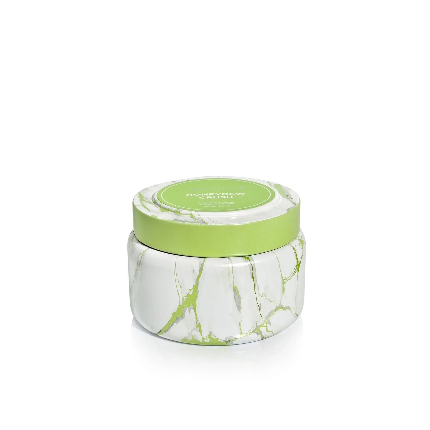 Honeydew Crush Marble Tin Candle