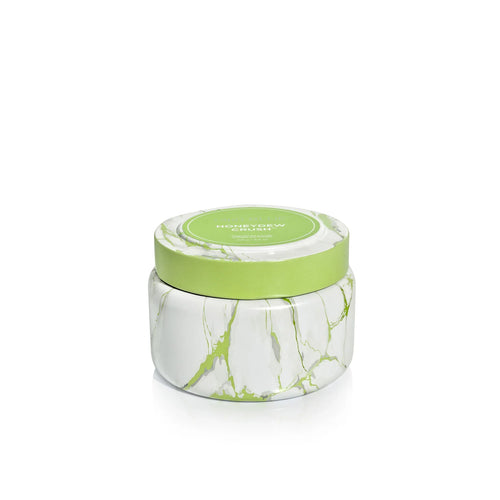 Honeydew Crush Marble Tin Candle