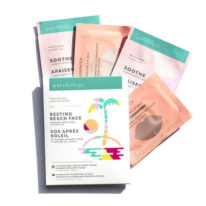 Resting Beach Face Set
