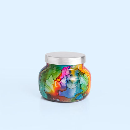 Rainbow Watercolor Petite Jar Candle